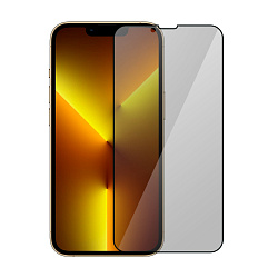 Защитное стекло Mocoll Privacy 2.5D для Apple iPhone 13 Pro Max / 14 Plus, черная рамка