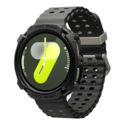 Чехол-бампер Spigen Rugged Armor для Samsung Galaxy Watch 8 40mm полиуретан, чёрный