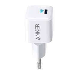 Сетевое зарядное устройство Anker PowerPort 3 Nano 20 Вт белый