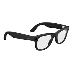 Умные очки Ray-Ban Wayfarer Gen 2 Matte Black, Clear, (53-22-155mm)