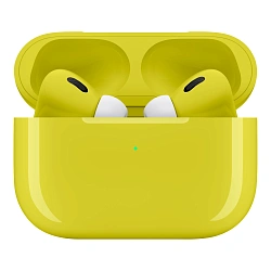 Беспроводные наушники Apple AirPods Pro 2 (Type-C) жёлтый глянец (полная покраска)
