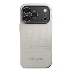 Клип-кейс (накладка) Native Union Active Case для Apple iPhone 17 Pro полиуретан, поликарбонат, песочный