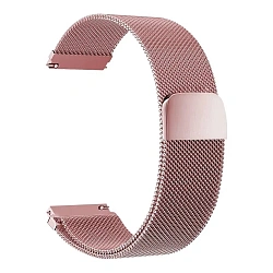 Миланский сетчатый браслет Doossy для Samsung Galaxy Watch 20mm сталь розовое золото