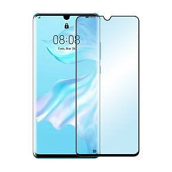 Защитное стекло 3D Premium для Huawei P30 Pro, черная рамка