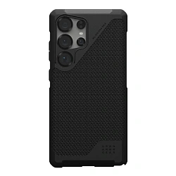 Клип-кейс (накладка) UAG Metropolis LT Magsafe для Samsung Galaxy S25 Ultra полиуретан, ткань, кевлар (арамид), чёрный