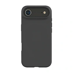 Клип-кейс (накладка) Silicone Case для Apple iPhone Air силикон, чёрный