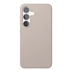 Клип-кейс (накладка) VLP Aster Case Magsafe для Samsung Galaxy S25 Plus силикон, поликарбонат, песочный