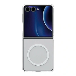 Клип-кейс (накладка) UNIQ Lifepro Xtreme MagSafe для Samsung Galaxy Z Flip 7 поликарбонат, силикон, прозрачный