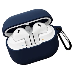 Кобура VLP Charm Case для Samsung Galaxy Buds 3 / 3 Pro силикон, тёмно-синий