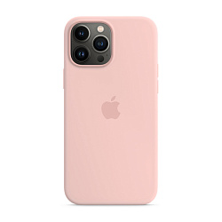 Клип-кейс (накладка) Silicone Case для Apple iPhone 13 Pro Max силикон, розовый