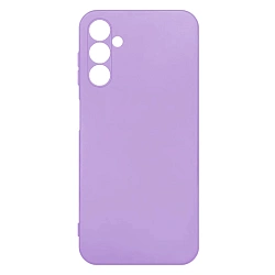 Клип-кейс (накладка) Silicone cover закрытый для Samsung Galaxy A24 силикон, лавандовый