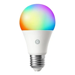 Умная лампочка Яндекс E27 YNDX-00553 (RGB+W) белый