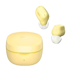 Беспроводные наушники Baseus Encok WM01 жёлтый