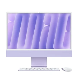 Моноблок Apple iMac 24" M4 (8-core GPU) 16 ГБ, 256 ГБ  (MWUH3), фиолетовый