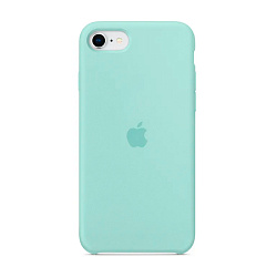 Клип-кейс (накладка) Apple Silicone Case для Apple iPhone SE 2020 / 2022 силикон, Marine Green