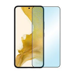 Защитное стекло Mocoll 2.5D для Samsung Galaxy S22 / S23, черная рамка