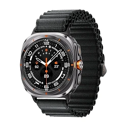 Ремешок Trail для Samsung Galaxy Watch Ultra нейлон чёрный