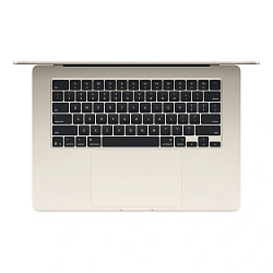 Ноутбук Apple Macbook Air 15" (2025) M4 16 ГБ, 256 ГБ SSD, "сияющая звезда" (MW1J3)