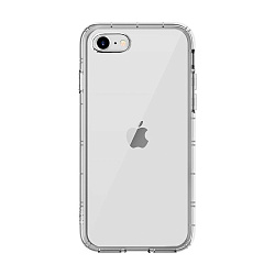 Клип-кейс (накладка) UNIQ Air Fender для Apple iPhone 7 / 8 / SE 2020 / 2022 силикон, прозрачный