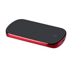 Док-станция Pitaka MagEZ Juice 2 + Power Bank (Беспроводная зарядка), красно-оранжевый (плетение "ёлочка")