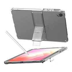 Клип-кейс (накладка) с подставкой Araree Flexield SP для Samsung Galaxy Tab S11 поликарбонат, термополиуретан, прозрачный