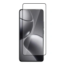 Защитное стекло Otao Clear 2.5D для Xiaomi 15T Pro, черная рамка