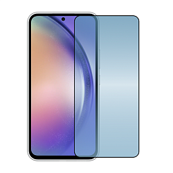 Защитное стекло Mocoll 2.5D для Samsung Galaxy A54 / S23 FE, черная рамка