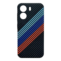 Клип-кейс (накладка) Luxo Carbon для Xiaomi Redmi 13C / Poco C65 пластик, "мовемент"