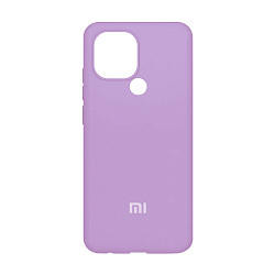Клип-кейс (накладка) Silicone cover закрытый для Xiaomi Redmi A1+ / A2+ / Poco C50 / C51 силикон, лавандовый