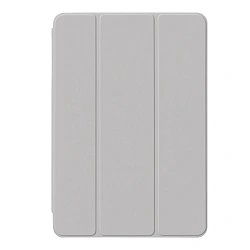 Чехол-книжка c отделением под стилус Smart Case для Apple iPad Pro 11" (2024 / 2025)  силикон, светло-серый