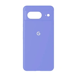 Клип-кейс (накладка) Silicone cover закрытый для Google Pixel 8 силикон, лавандовый