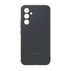 Клип-кейс (накладка) Samsung Silicone Case для Samsung Galaxy A54 силикон, поликарбонат, чёрный