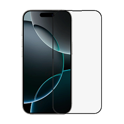 Защитное стекло Mocoll 2.5D для Apple iPhone 16 Pro Max, черная рамка