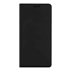 Чехол-книжка Dux Ducis Skin Pro для Xiaomi Poco F7 Pro / F7 Ultra полиуретан, термополиуретан, чёрный