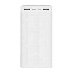 Внешний аккумулятор Xiaomi Mi Power Bank 3 30000 мАч 24 Вт белый