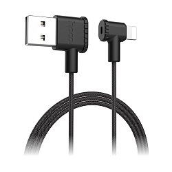 Дата-кабель Hoco X28 Lightning 1.2 м, чёрный