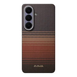 Клип-кейс (накладка) Pitaka Ultra-Slim Case для Samsung Galaxy S26 Plus кевлар (арамид), "закат" (KS2603S)