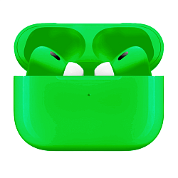 Беспроводные наушники Apple AirPods Pro 2 (Type-C) "Toxic" зелёный (полная покраска) (MTJV3)