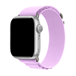 Ремешок альпийская петля для Apple Watch 38 / 40 / 41 / 42mm нейлон лавандовый