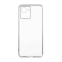 Клип-кейс (накладка) для Realme C30 силикон, прозрачный