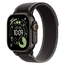 Умные часы Apple Watch Ultra 3 49mm GPS + Cellular Black Titanium Case Black Charcoal Trail Loop
