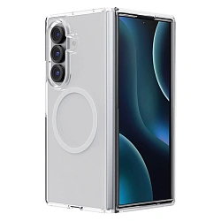 Клип-кейс (накладка) UNIQ Lifepro Xtreme MagSafe для Samsung Galaxy Z Fold 7 поликарбонат, силикон, прозрачный