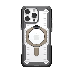 Клип-кейс (накладка) UAG Plasma XTE для Apple iPhone 16 Pro Max поликарбонат, прозрачный с серой рамкой