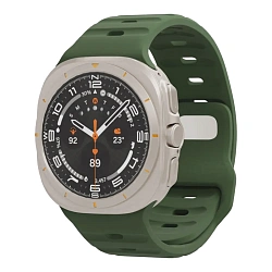 Ремешок VLP Pulse Band для Samsung Galaxy Watch Ultra 47 mm силикон зелёный