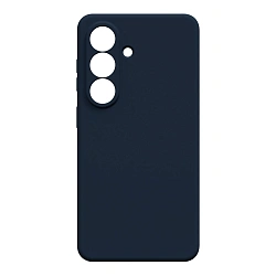 Клип-кейс (накладка) Silicone cover закрытый для Samsung Galaxy S26 Plus силикон, тёмно-синий