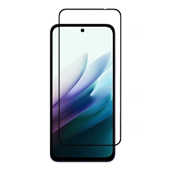 Защитное стекло Borasco Full Glue 3D для Xiaomi Redmi 15 4G, черный