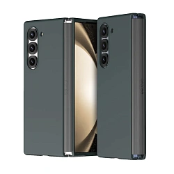 Клип-кейс (накладка) Araree Aero Flex MagSafe для Samsung Galaxy Z Fold 6 полиуретан, поликарбонат, зелёный