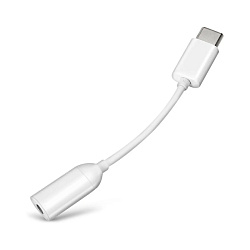 Адаптер-переходник Xiaomi (Type-C to 3.5mm mini Jack), белый