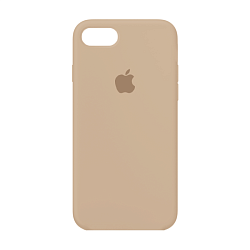 Клип-кейс (накладка) Silicone Case закрытый для Apple iPhone 7 / 8 / SE 2020 / 2022 силикон, пудровый