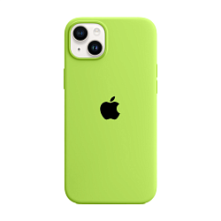 Клип-кейс (накладка) Silicone Case для Apple iPhone 14 Plus силикон, зелёный